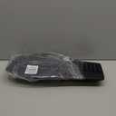 Wireless Keyboard and Mouse Combo, 2.4G Full Size Wave Keys Ergonomic Keyboard with Wrist Rest, Phone Holder, 3Level DPI Wireless Silent Mouse with 6Buttons, for Windows, Mac OS, Laptop, PC (Black)