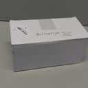 36 Pcs 3.15'' Christmas Blank White Star Ornaments for Crafts Paintable Flat Plastic Ornaments to Decorate with Painting Set for Make Your Own Xmas DIY Decor