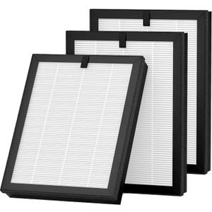3 Packs ClearAir A5 Replacement Filter Compatible with Vewior ClearAir-A5 Air Cleaner Purifier,3-in-1 Filter of H13 True HEPA + Activated Carbon Filter + Pre-Filter