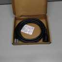 Amazon Basics Extension Cord, 10 Ft, 3 Prong Outlet Extender, Indoor, 13 Amps, 125V, Black