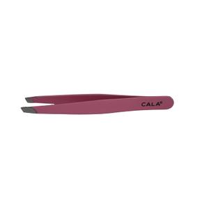 Cala Pro Pink Slanted Tweezers
