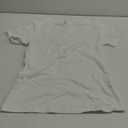 100% Cotton White Basic T Shirts for Women, Crew Neck Short Sleeve Shirts, Loose Fit Plain Workout Tshirts, Tops, Undershirts, Size Small