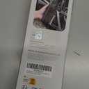 Tire Inflator Portable Air Compressor, 1 Min Fast Inflation Cordless Bike Pump with Digital Pressure Gauge LED Light, 150 PSI Electric Air Pump for Car Tires, Bicycle, Motorcycle, Ball (Grey)