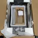 Dcolora 33" Black Undermount Kitchen Sink Workstation NANO-PVD Kitchen Sinks with Ledge Round Corner 16 Gauge Stainless Steel Single Bowl Basin, Stainless Steel 33"x19’x10", DC-U7706