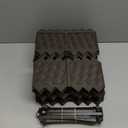 30-Pack Weaving Flower Bed Garden Edging Borders (30 FT) - No Dig Border Edgings with 8.5 Anchor Stakes & Interlocking Design-Thickened Borders for Lawns, Flower Beds & Landscaping