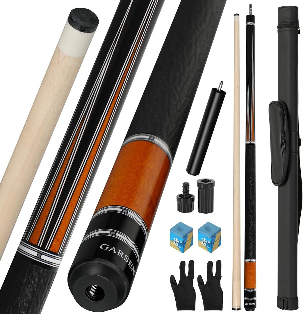 GARSEN Pool Cue Stick 58 inch 18 oz 19 oz 20 oz 21 oz Billiard House Bar Pool Stick