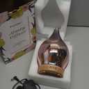 Porseme Essential Oil Diffuser 3D Firework Glass Aromatherapy Ultrasonic Humidifier Rose Gold, Auto Shut-Off, Timer Setting, BPA Free, Aroma Decoration for Home, Office, Gym, Spa, Premium Gift 150ml