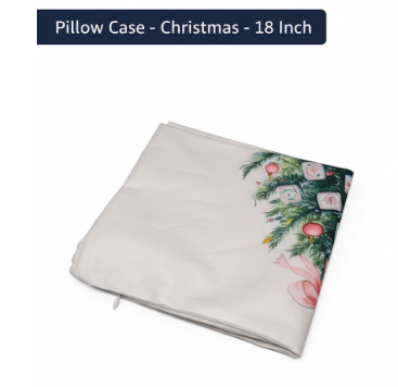 Pillow Case Christmas 18 Inch