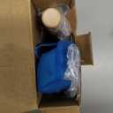 2 Pieces Dryer Vent Cleaner Kit Compatible with Most Vacuum Cleaner, Dryer Lint Brush and Vacuum Hose Attachment with Universal Connector, Quickly Lint Remover (Blue)