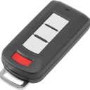 X AUTOHAUX Keyless Entry Remote Car Key Fob 315Mhz OUC644M-KEY-N ID46 Chip for Mitsubishi Outlander 2008-2020