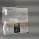 Weather Station Wireless Indoor Outdoor Thermometer Inside Outside Temperature Humidity Monitorwith 330ft Range Sensor and Adjustable Backlight (Black)