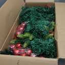 Ceenna Extra Long 15ft Christmas Garland with 100 LED Lights Artificial Pine Prelit Lighted Christmas Outdoor Indoor Decorations Xmas Holiday Stairs Railing Mantle Door Decor(Berry Bow Garland)