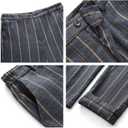 Womens 2 Piece Plaid Suits Set Business Office One Button Blazer Jacket Casual Long Sleeve Pant Suit Set (Small)