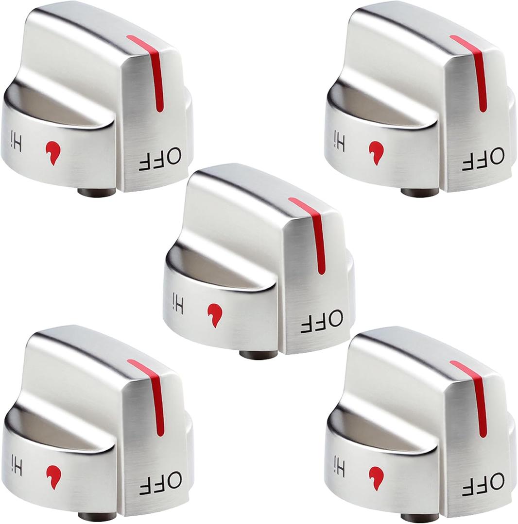 5304509064 for Frigidaire Gas Stove Knobs, PS12364522 Stove Knob Replace for Frigidaire Stove Knobs Part Number EAP12364522 4546390, Replacement Knob for Range FFGF3056TSA FCFG3062A GCRG302LAFA