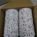 Meekoo 600 Pcs Large Pet Disposable Feeding Bowls Liner Bulk Cat Food Bowls Small Paper Dish Paper Liner for Small Dogs Cats Dish Wet Food Feeding Station(White,Paw)