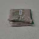 Linen Rustic Burlap Washable Tablecloth,Solid Heavy Weight 70 Inch Round Overlay Lace Edge Table Cover for Kitchen Dinning Decoration