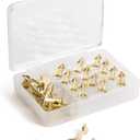 2 Pack U Brands® Arrow Push Pins, Gold, Set Of 12 Pins 