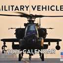 Military Calendar 2026 Navy Marine Army Vehicles Monthly Wall Calender 12 Month | American Made In The USA