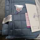 YnM Cooling Weighted Blanket for Adults, 20lbs Heavy Bed Throw for One Person of 190lbs, Perfect for Hot Sleepers or Warm Climates with Cooling Rayon/Glass Beads(60x80 Inches,Queen Bed, Blue Grey)