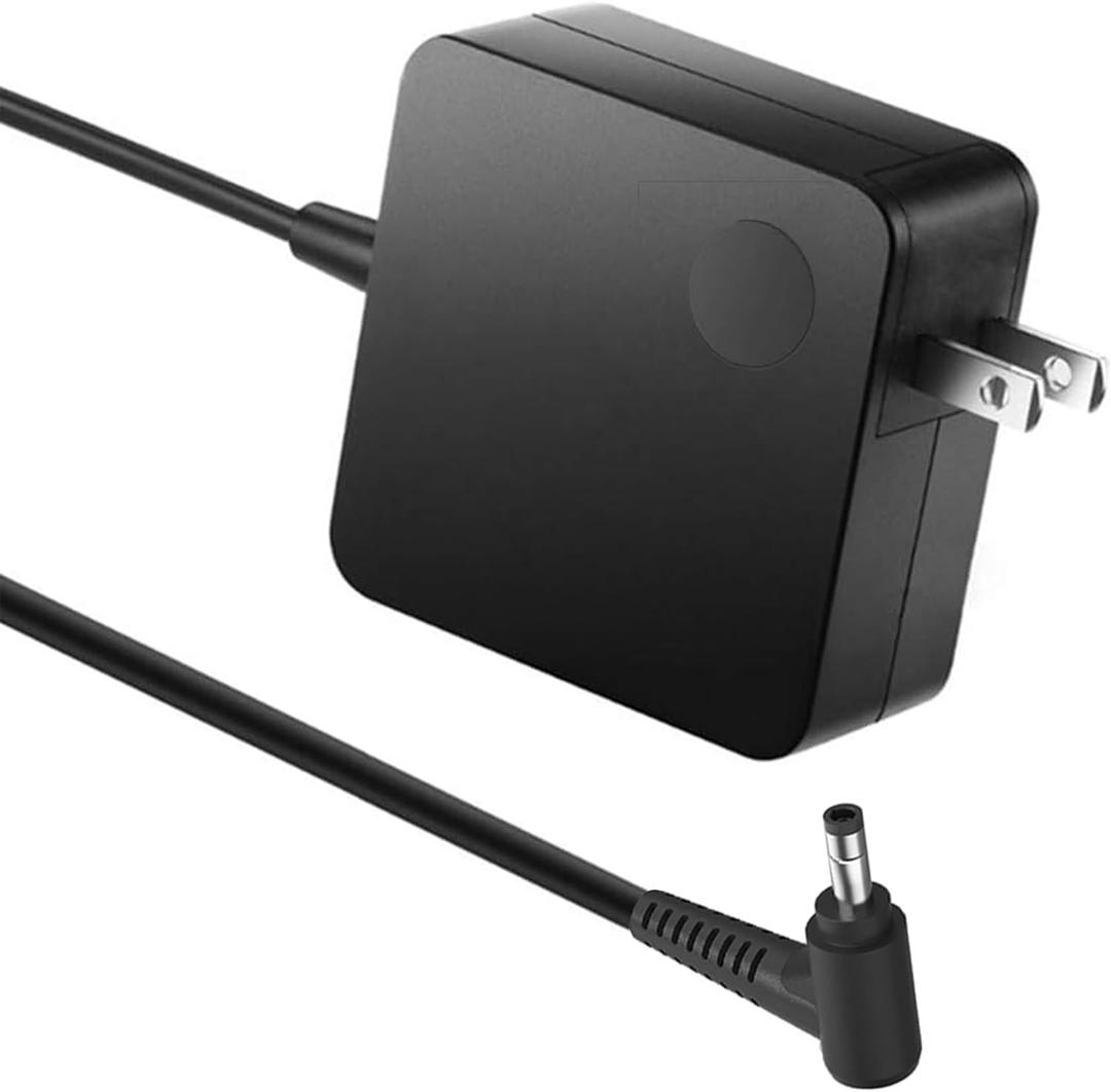 Charger Compatible for Lenovo Laptop Computer 65W 45W Round Tip Power Supply AC Adapter Fit for IdeaPad 330-14, 330-15, 330-17, 510-15, 330s-14, 330s-15, Flex 6-14 Laptop Charger