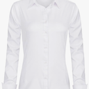 J.VER Womens Dress Shirts Long Sleeve Button Down Shirts Wrinkle-Free Solid Work Blouse
Color: White, Size: Small