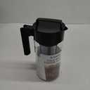 Takeya Tritan Cold Brew Coffee Maker - Airtight Pitcher with Leak-Free Lid - BPA-Free Cold Brew Maker with Silicone Handle - Dishwasher-Safe Pitcher for Homemade Cold Brew - 1 Quart, Black