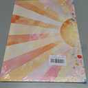 Framed Boho Sun Canvas Wall Art Picture Bohemian Sunset Sunrise Sunshine Rainbow Poster Print Aesthetic Floral Pink and Orange Abstract Painting Wall Decor for Bedroom Dorm 12x16in