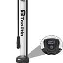 Bike Pump with Precision Digital Pressure Gauge,Floor Bicycle Tire Pump Compatible with Presta and Schrader Valve, Air Pump for Bicycle, Balls, Scooter,  Item Weight 1.2 kg Maximum Pressure 160 psi