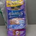 Always Discreet Adult Diapers for Women, Incontinence Underwear, Postpartum Essentials, Disposable Briefs, Max Absorbency, Bladder Leak Protection, Large, 28ct