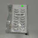 outopen 10 Pairs Manga Lashes Natural Look Clear Band Lashes Japanese Anime Eyelashes Asian Style False Eyelashes Wispy Thin Band False Lashes Korean Makeup Fake Eyelashes Fairy Lash Clusters