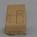 Anti-Theft Video Doorbell Mount Compatible with Ring, No-Drill Ring Camera Bracket Adjustable Easily Install Doorbell Mount for Apartment, Houses, Businesses, Not for Security Door (Black)