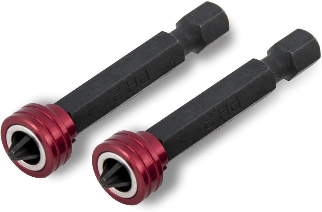 Titan 16234 2-Piece 2-Inch Magnetic Impact Driver Bit