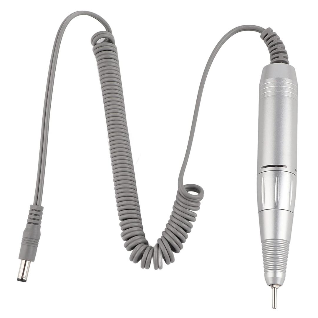 Electric Nail Drill Pen, Handle Handpiece Replacement for Manicure Pedicure Machine, Electric Handpiece Professional E File Nail Art Tool, Polish Machine Parts