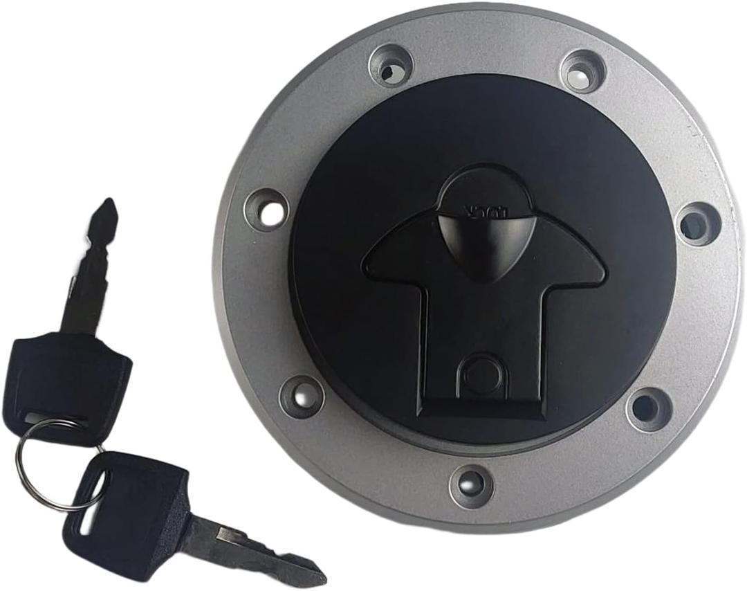 RAYANA Gas Fuel Tank Cap Cover Lock Key Compatible For Kawasaki Ninja ZX6R ZX7R ZX9R ZX11 Ninja 250R 500R EX250 EX400 EX500