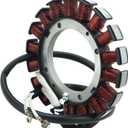 237878-S Stator KIT, 15/20 AMP for Kohler CV460 CV490 CV492 CV493 CV15 CV18 CV25 CH18 CV460S K161 K181 K241 K301 K341 Lawnmower Tractor with 25 403 03-S Regulator Rectifier&Spark Plug