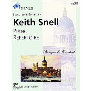 GP610 - Piano Repetoire: Baroque & Classical Level Ten
