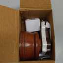 PURESHOP Camphor Diffuser Electric | Kapoor Dani Electric | Dhoop Burner | Wooden Kapoor Dani | Incense Burner | Direct Plug in Aroma Diffuser with India to USA Adaptor