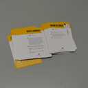 Bodyweight Exercises Cards, 62 Workout Cards Deck Large Size 5" x 3.5" Fitness Cards for Women & Men, Beginner Fitness Guide to Training Exercises at Home or Gym