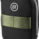 ROCKBROS Bicycle Saddle Bag Road Bike Bag Mini Size Bicycle Bag Small Compact Ultra-light Storage Convenient Reflective Material Easy to Install (Black)