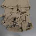 Weewooday 4 Pieces Reusable Tote Bags Shopping Canvas Tote Bags for Women