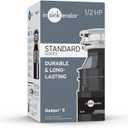InSinkErator Badger 5 Garbage Disposal, Standard Series 1/2 HP Continuous Feed Food Waste Disposer, Black, Set of 1