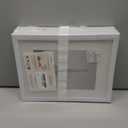 upsimples 8.5x11 Picture Frame Set of 5, Display Pictures 6x8 with Mat or 8.5 by 11 Without, Wall Gallery Photo Frames, White