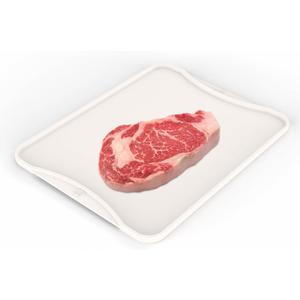 Aluminum Alloy Defrosting Tray for Rapid Thawing Quick Thaw Plate for Meat, Fish & Poultry Durable, Non-Stick, Kitchen Safe, Hygienic and Fast Defrosting