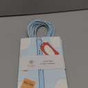 Pooka Airplane Party Favor Bags (Set of 8) | Airplane & Travel Themed Goodie Bags | Vintage Airplane Treat Bags | Suitcase Party Bags for Travel or Pilot Birthday Party (Blue)