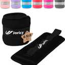 Ankle Weights, Wrist Leg Arm Weights for Women Men Kids with Adjustable Straps, Strength Training Weighted for Yoga, Jogging, Running, Walking, Fitness, Gym Workout - 1LBS Pair (0.5 LB Each Weight),