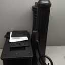 Architectural Mailboxes Stratford Plastic Mailbox and Post Kit, SC000BAM, Black, Medium Capacity