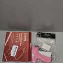 Stitch Gun for Clothes Stitchy Tagging Gun for Clothing Stitchy Quick Clothing Fixer -Includes 1,000 Black Fasteners & 1,000 White Fasteners & 6 Needles(hotpink+White)