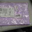 25-Pack Light Purple Hanging File Folders, Letter Size, Includes 35 Transparent Label Cards & 50 Sticker Labels,1/5-Cut Tabs for Home & Office Organization