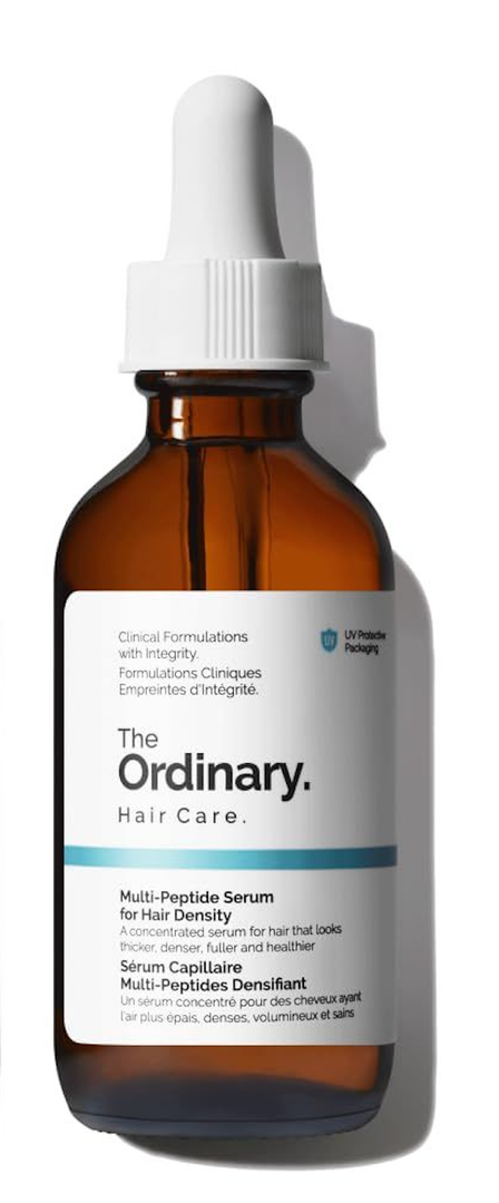 The Ordinary Multi-Peptide Serum for Hair Density, Peptide-Powered Formula for Thicker, Fuller Looking Hair (2 Fl Oz (Pack of 1)