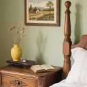 Sopicoz Wood Display Riser, Decorative Display Stand for Candles Plants Bottles Vases Soap Dispenser , 9 inch Wooden Tray Pedestal Stand for Kitchen Bathroom Countertop Decoration (Brown, 9 inch)